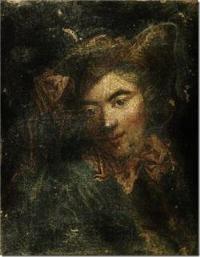Portrait of Jean-Baptiste Henri Deshays: Self-portrait